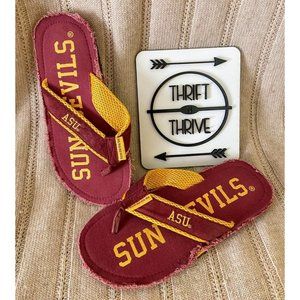 Arizona state sun devils flip flops 7/9